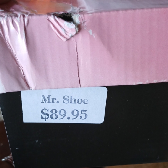 Barely Worn, Speed Limit 98 Black Lace And Nude High Heel Platform Pumps, Sz 10 - Picture 8 of 9